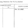 Training Schedule for W.P.A.Guides