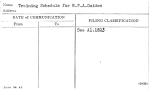 Training Schedule for W.P.A.Guides