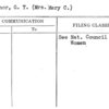 Trainor, G.T. (Mrs. Mary C.)