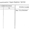 Transcontinental Super-Highway System