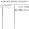 Trans-Pacific News Service, Incorporated