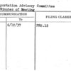 Transportation Advisory Committee