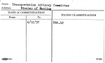 Transportation Advisory Committee