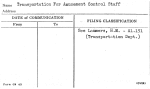 Transportation For Amusement Control Staff
