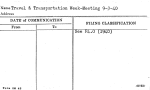 Travel & Transportation Week-Meeting 9-3-40