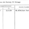 Travelers Aid Society Of Chicago