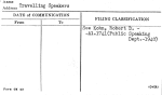 Travelling Speakers