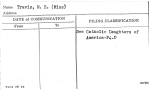 Travis, M.E. (Miss)
