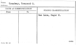 Treadway, Townsend G.