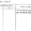 Treadwell, John D.
