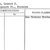 Treinis, Leonard R.