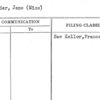Treseder, Jane (Miss)