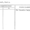 Trestrail, Fred A.