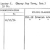 Treu, Lester J. (Harry Jay Treu, Inc.)