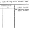 Trevoc Girls of Long Island Softball Team