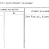 Triadate Appointment Calendar
