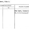 Trinchere, John A.