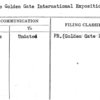 Trip to Golden Gate International Exposition Schedule