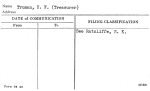 Truman, H.F. (Treasurer)