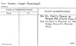 Tucker, Joseph (Secretary)