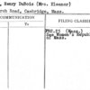 Tudor, Henry DuBois (Mrs. Eleanor)