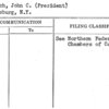 Tulloch, John C. (President)