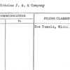 Tum, Nicholas J.A. & Company