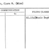 Turner, Clara W. (Miss)