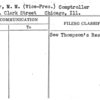 Tveter, M.M. (Vice-Pres.) Comptroller