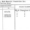 Twain, Mark Memorial Foundation Inc.