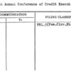 Twelfth Annual Conference of Credit Executives