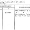 Twitchell, Pierrepont E. (President)