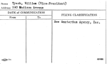 Tyack, William (Vice-President)
