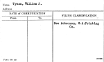 Tynan, William J.