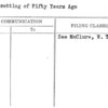 Type-setting of Fifty Years Ago