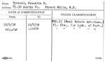 Tyrrell, Franklin E.