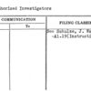 Unauthorized Investigators