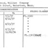 Underwood, William Company