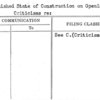 Unfinished State of Construction on Opening Day - Criticisms re: