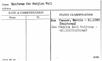 Uniforms for Perylon Hall
