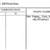 Union Difficulties