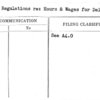 Union Regulations re: Hours & Wages for Deliveries