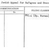 United Jewish Appeal for Refugees and Overseas Needs