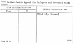 United Jewish Appeal for Refugees and Overseas Needs