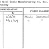 United Metal Goods Manufacturing Co. Inc.