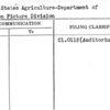 United States Agriculture-Department of Motion Picture Division