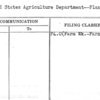 United States Agriculture Department--Plant Industry Bureau