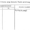 United States Army-Seventh Field Artillery