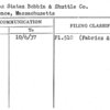 Unites States Bobbin & Shuttle Co.