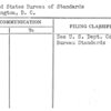 United States Bureau of Standards